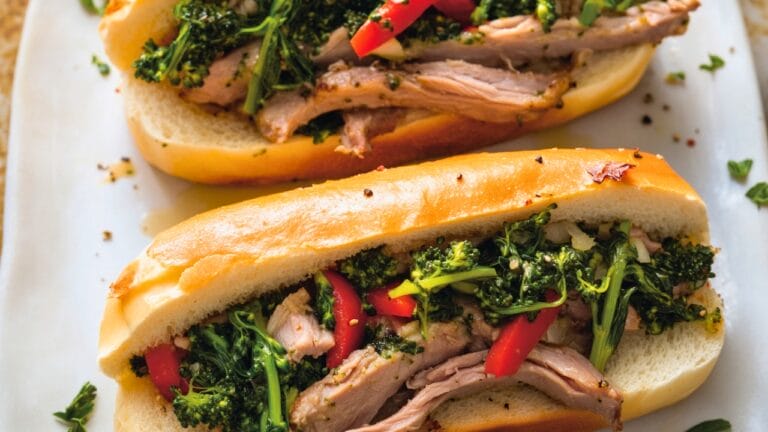 Best Philadelphia Roast Pork Sandwiches with Broccoli Rabe One-Pot Recipe 1 Best Philadelphia Roast Pork Sandwiches with Broccoli Rabe One-Pot Recipe - Philadelphia Roast Pork Sandwiches with Broccoli Rabe One Pot midia