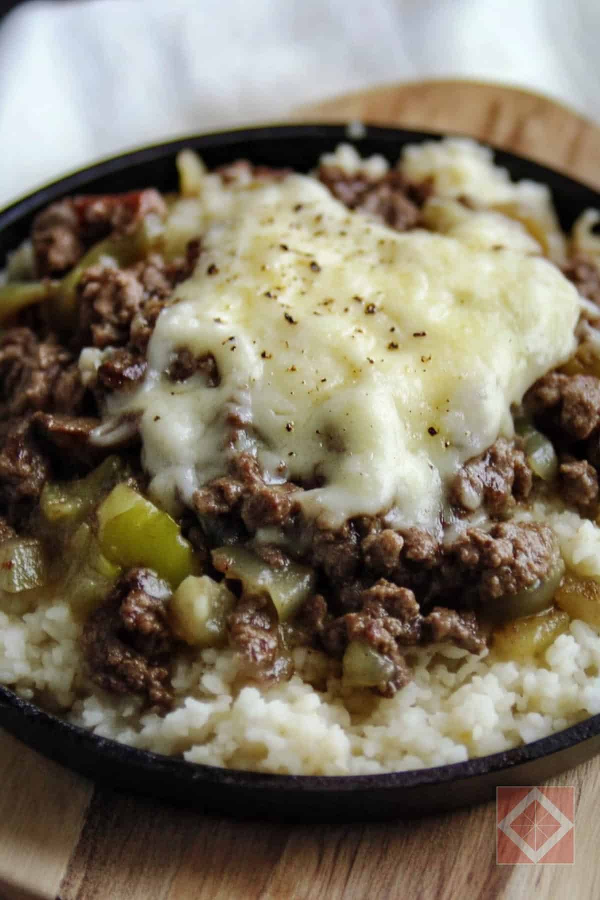 Philly Cheesesteak Skillet (Keto-Friendly & Seriously Satisfying) 3 Philly Cheesesteak Skillet (Keto-Friendly & Seriously Satisfying) - Philly Cheesesteak Skillet pin 3 midia