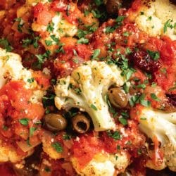Best Pot-Roasted Cauliflower with Tomatoes & Olives One-Pot Recipe 4 Best Pot-Roasted Cauliflower with Tomatoes & Olives One-Pot Recipe - Pot Roasted Cauliflower with Tomatoes Olives midia