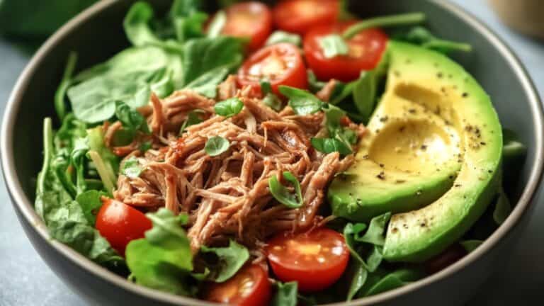 Pulled Pork Salad Bowl That’s High-Protein, Super Tasty & Doesn’t Take Forever 6 Pulled Pork Salad Bowl That’s High-Protein, Super Tasty & Doesn’t Take Forever - Pulled Pork Salad Bowl midia