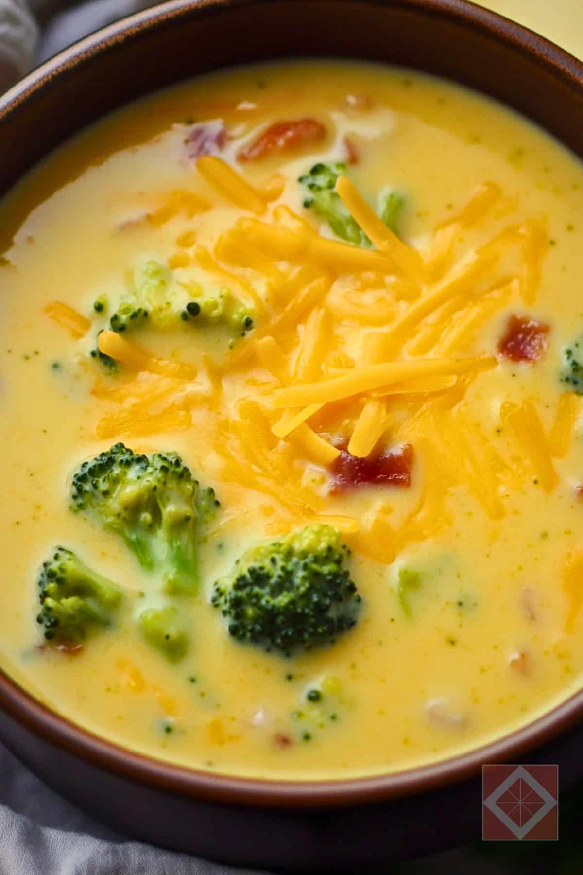 Rich & Creamy Broccoli Cheddar Soup for Keto Plans 4 Rich & Creamy Broccoli Cheddar Soup for Keto Plans - Rich Creamy Broccoli Cheddar Soup pin 2 midia