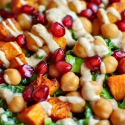 Roasted Chickpea & Sweet Potato High-Protein Vegan Salad 5 Roasted Chickpea & Sweet Potato High-Protein Vegan Salad - Roasted Chickpea Sweet Potato Salad midia