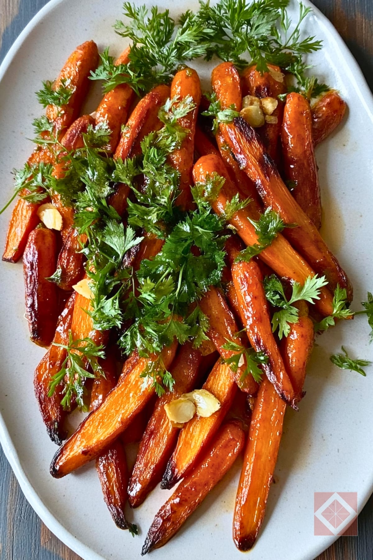 Spiced Harissa Carrots That Fit the DASH Diet 3 Spiced Harissa Carrots That Fit the DASH Diet - Roasted Harissa Carrots pin 1 midia