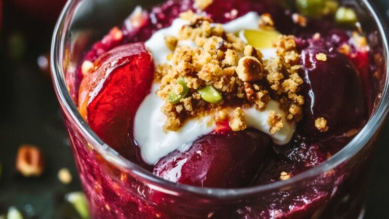 Roasted Plums with Nut Crumble for the DASH Diet 8 Roasted Plums with Nut Crumble for the DASH Diet - Roasted Plums with Nut Crumble midia