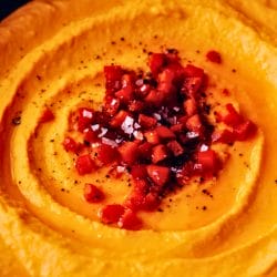 This Roasted Red Pepper Hummus Fits DASH & Mediterranean Diets 5 This Roasted Red Pepper Hummus Fits DASH & Mediterranean Diets - Roasted Red Pepper Hummus midia 1