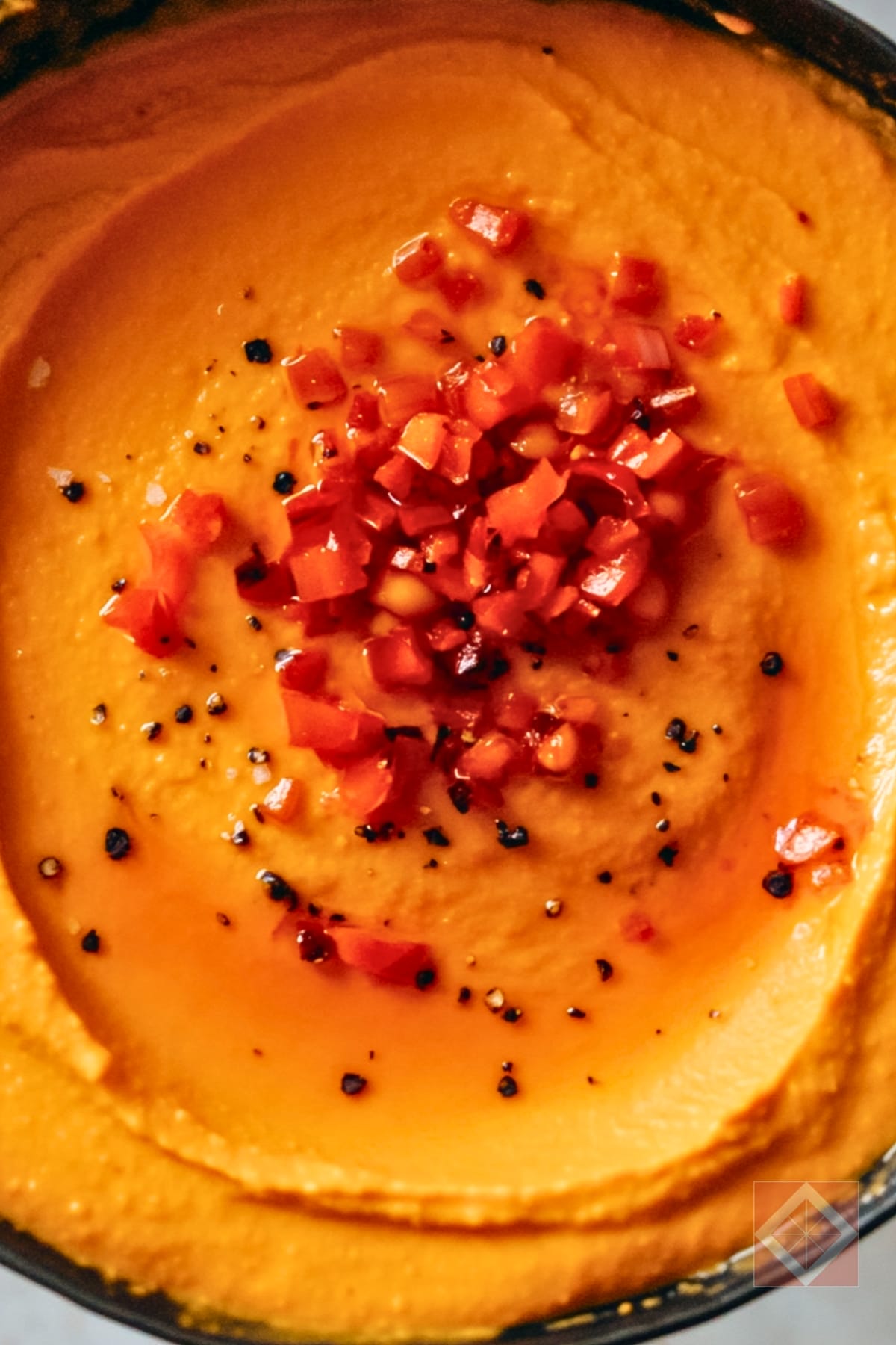 This Roasted Red Pepper Hummus Fits DASH & Mediterranean Diets 3 This Roasted Red Pepper Hummus Fits DASH & Mediterranean Diets - Roasted Red Pepper Hummus pin 1 midia 1