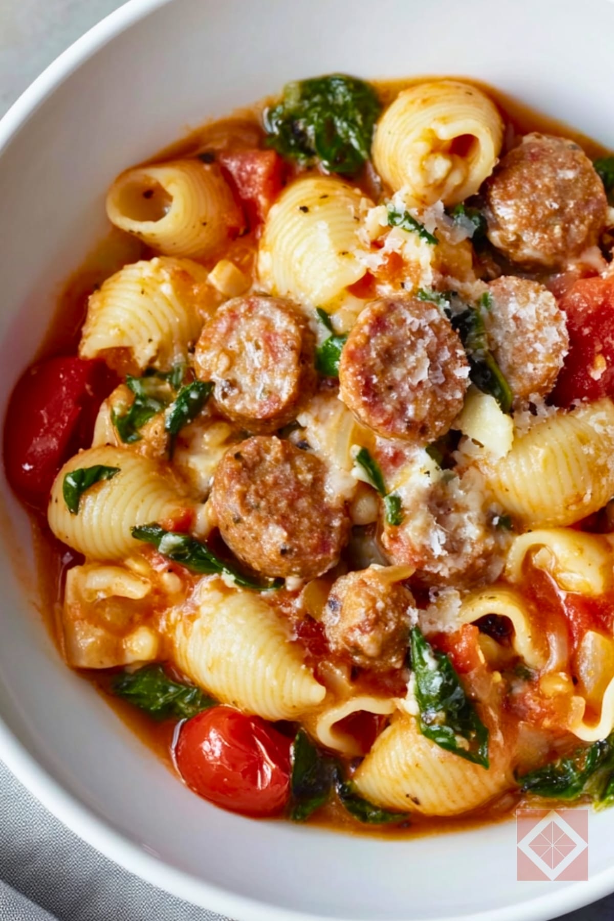 Sausage & Shells: A Comforting Instant Pot Recipe 4 Sausage & Shells: A Comforting Instant Pot Recipe - Sausage and Shells pin 2 midia