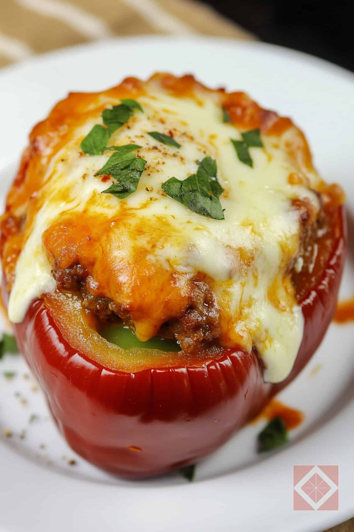Savory Keto Stuffed Peppers with Sausage & Cheese 3 Savory Keto Stuffed Peppers with Sausage & Cheese - Savory Stuffed Peppers with Sausage Cheese pin 12midia