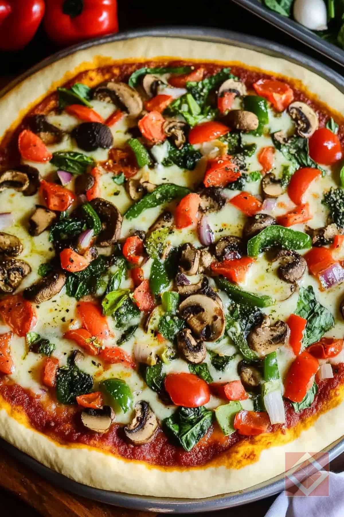 Best Sheet Pan Veggie Pizza One-Pot Recipe for Family Meals 3 Best Sheet Pan Veggie Pizza One-Pot Recipe for Family Meals - Sheet Pan Veggie Pizza One Pot Recipe pin 2 midia