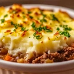 Low-Carb High-Protein Shepherd’s Pie Recipe You’ll Love 5 Low-Carb High-Protein Shepherd’s Pie Recipe You’ll Love - Shepherds Pie with Cauliflower Topping midia