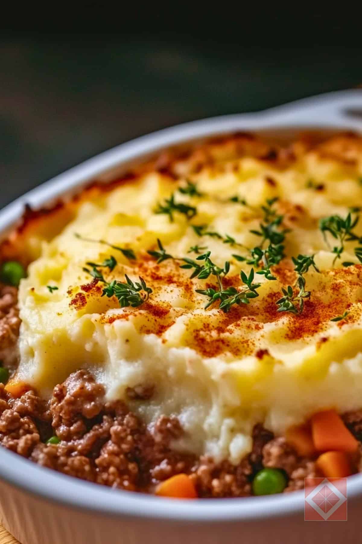 Low-Carb High-Protein Shepherd’s Pie Recipe You’ll Love 4 Low-Carb High-Protein Shepherd’s Pie Recipe You’ll Love - Shepherds Pie with Cauliflower Topping pin 2 midia
