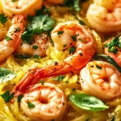 Garlic Butter Shrimp Scampi: An Easy & High-Protein Dish 5 Garlic Butter Shrimp Scampi: An Easy & High-Protein Dish - Shrimp Scampi with Spaghetti Squash midia