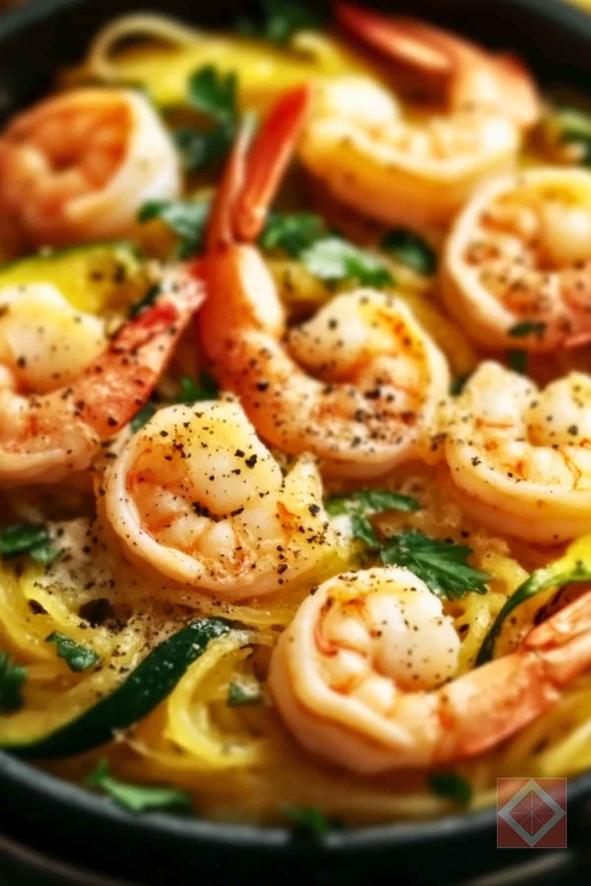 Garlic Butter Shrimp Scampi: An Easy & High-Protein Dish 3 Garlic Butter Shrimp Scampi: An Easy & High-Protein Dish - Shrimp Scampi with Spaghetti Squash pin 1 midia