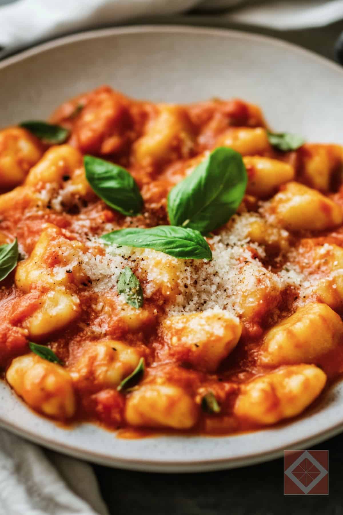 High-Protein Tofu Gnocchi with Simple Italian Tomato Sauce 3 High-Protein Tofu Gnocchi with Simple Italian Tomato Sauce - Soft Chewy Tofu Gnocchi in Rich Tomato Sauce pin 1 midia