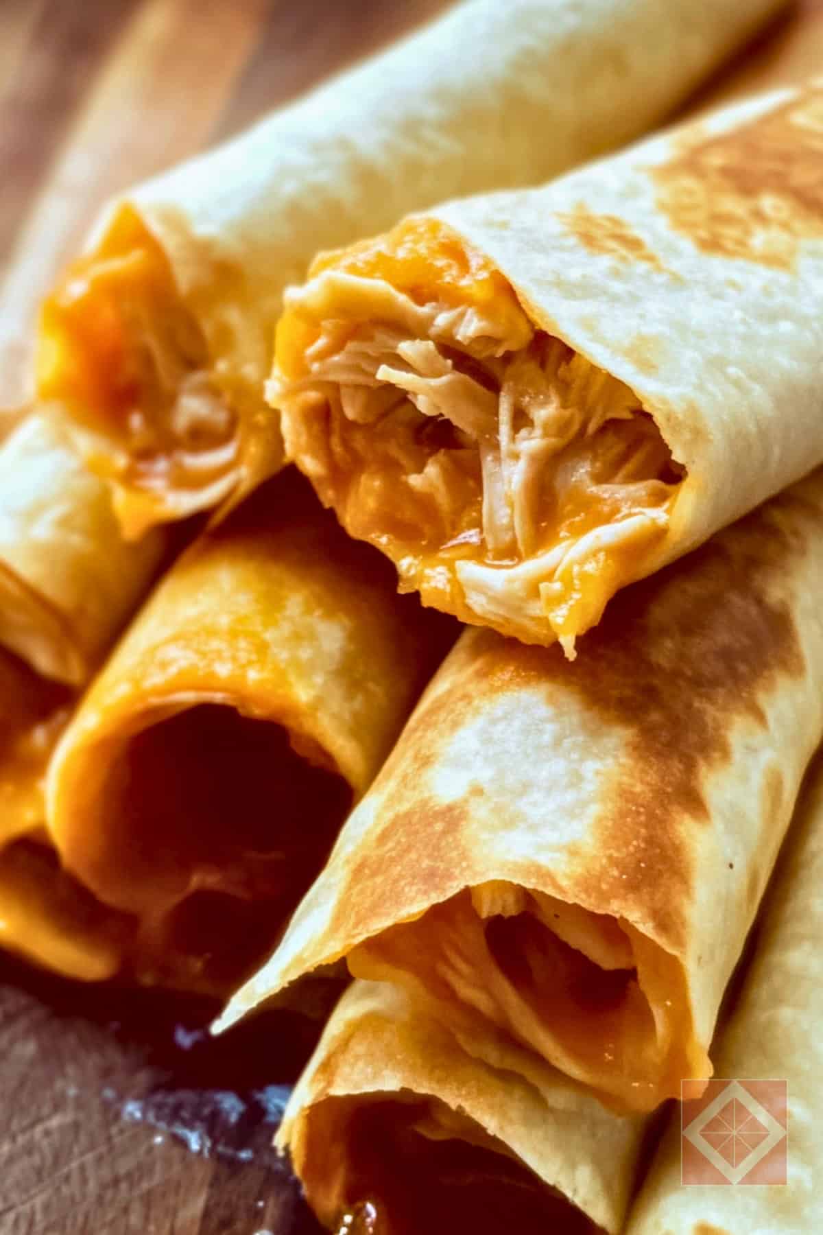 Spicy & Cheesy Keto Buffalo Chicken Taquitos 4 Spicy & Cheesy Keto Buffalo Chicken Taquitos - Spicy Cheesy Keto Buffalo Chicken Taquitos pin 2 midia