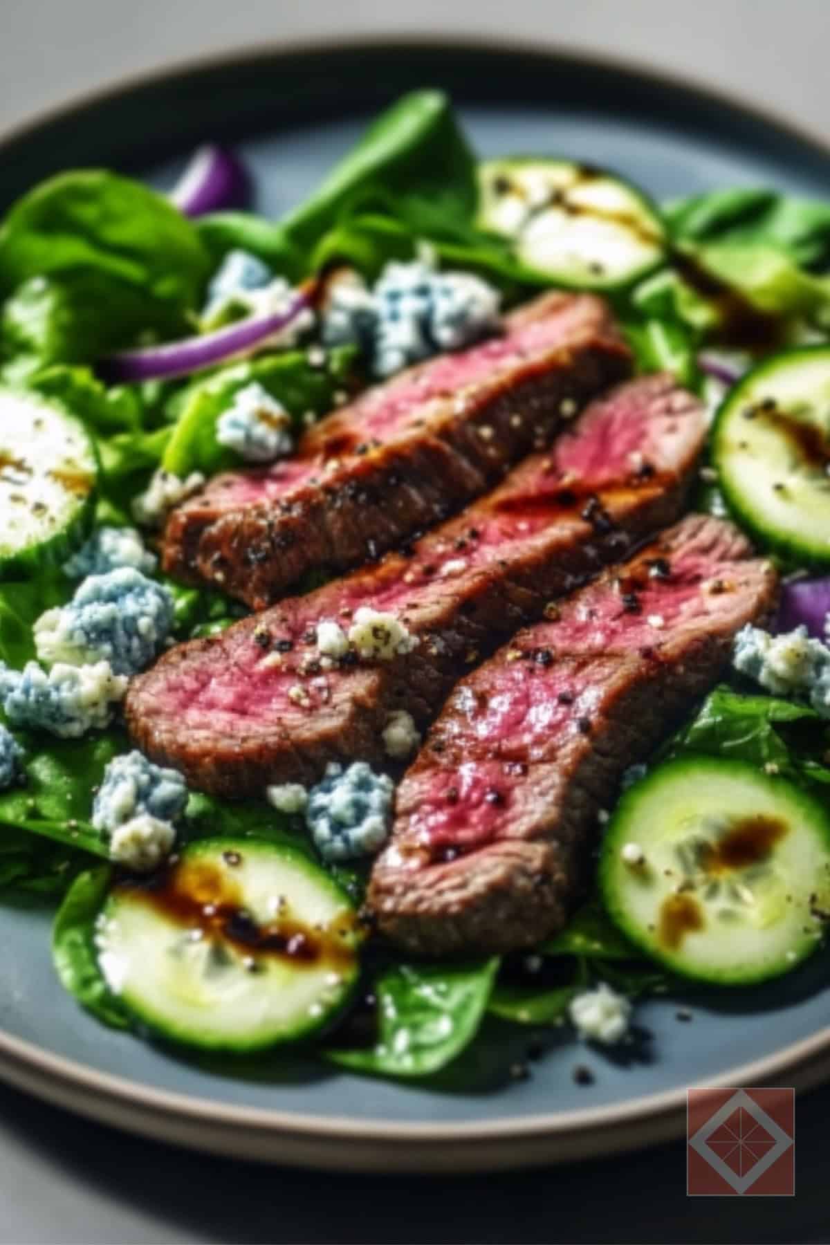 A Must-Try Steak Salad Recipe That’s Easy & Satisfying 2 A Must-Try Steak Salad Recipe That’s Easy & Satisfying - Steak Salad Recipe pin 1 midia