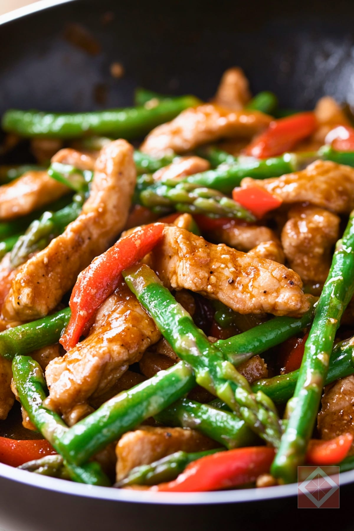 Best Stir-Fried Pork, Asparagus & Red Bell Pepper with Gingery Oyster Sauce For Two One-Pot Recipe 3 Best Stir-Fried Pork, Asparagus & Red Bell Pepper with Gingery Oyster Sauce For Two One-Pot Recipe - Stir Fried Pork Asparagus and Red Bell Pepper with Gingery Oyster Sauce pin 2 midia