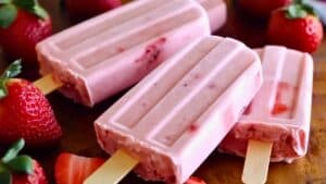 These Creamy Keto Strawberry Pops Taste Like a Cheat Day but Aren’t 1 These Creamy Keto Strawberry Pops Taste Like a Cheat Day but Aren’t - Strawberry Creamsicles midia