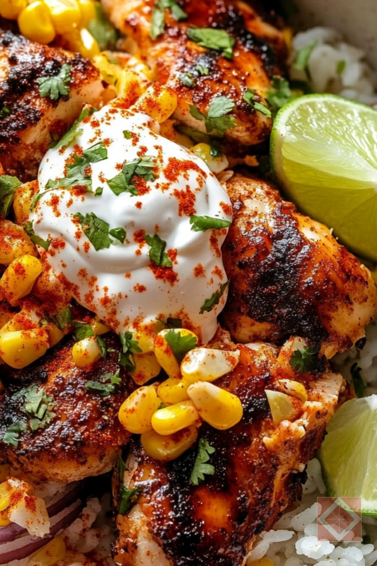 Best Street Corn Chicken Rice Bowl Recipe Idea for Dinner 3 Best Street Corn Chicken Rice Bowl Recipe Idea for Dinner - Street Corn Chicken Rice Bowl pin 1 midia