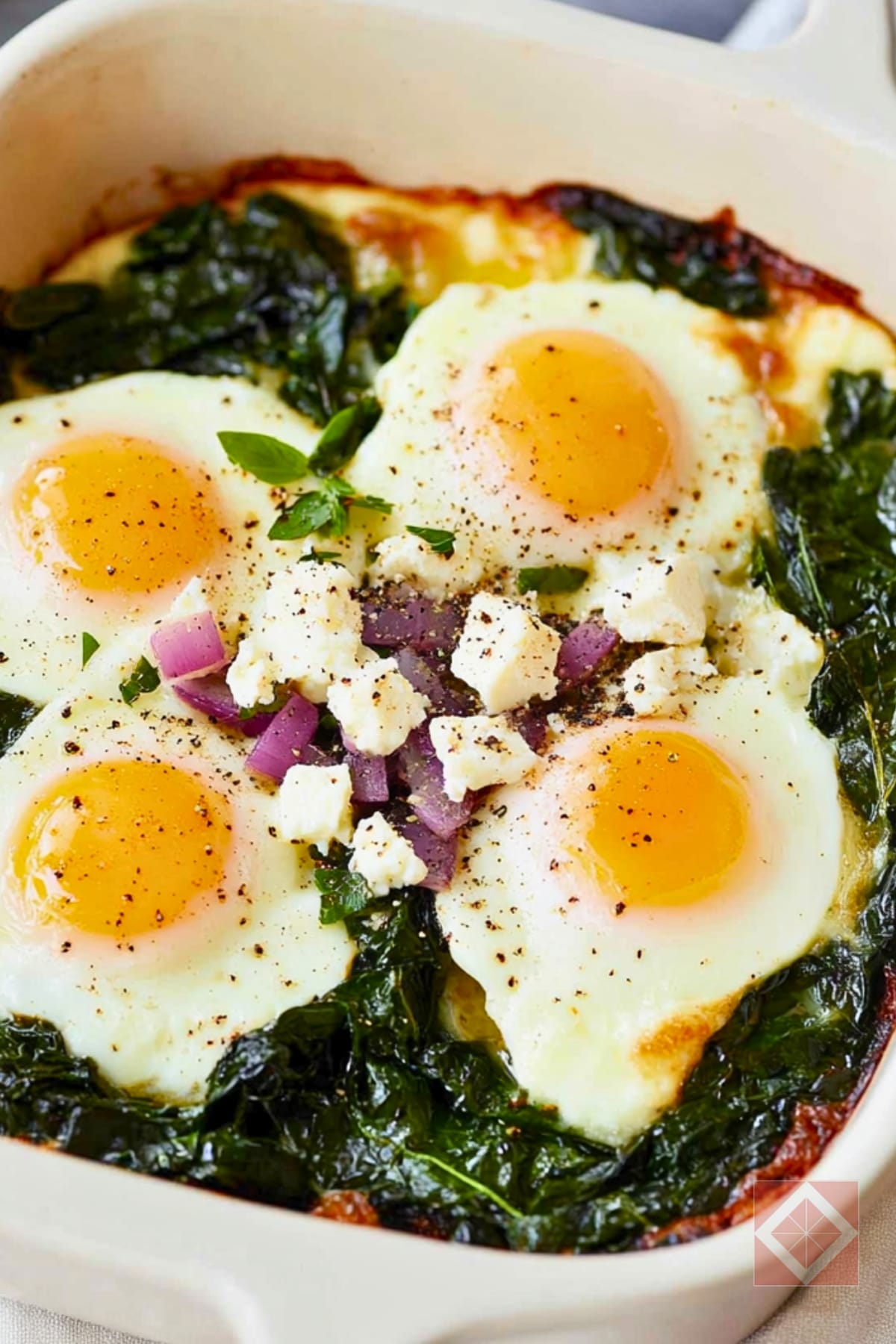 Swiss Chard Baked Eggs: Perfect for the DASH Diet 4 Swiss Chard Baked Eggs: Perfect for the DASH Diet - Swiss Chard Baked Eggs pin 2 midia