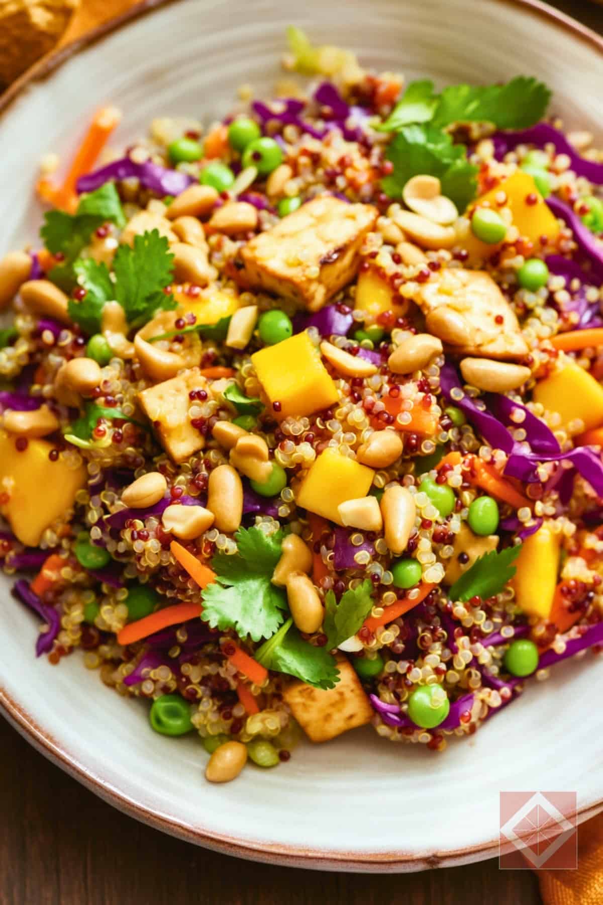 A High-Protein Vegan Take on Classic Thai Quinoa Salad 4 A High-Protein Vegan Take on Classic Thai Quinoa Salad - THAI STYLE QUINOA SALAD pin 2 midia