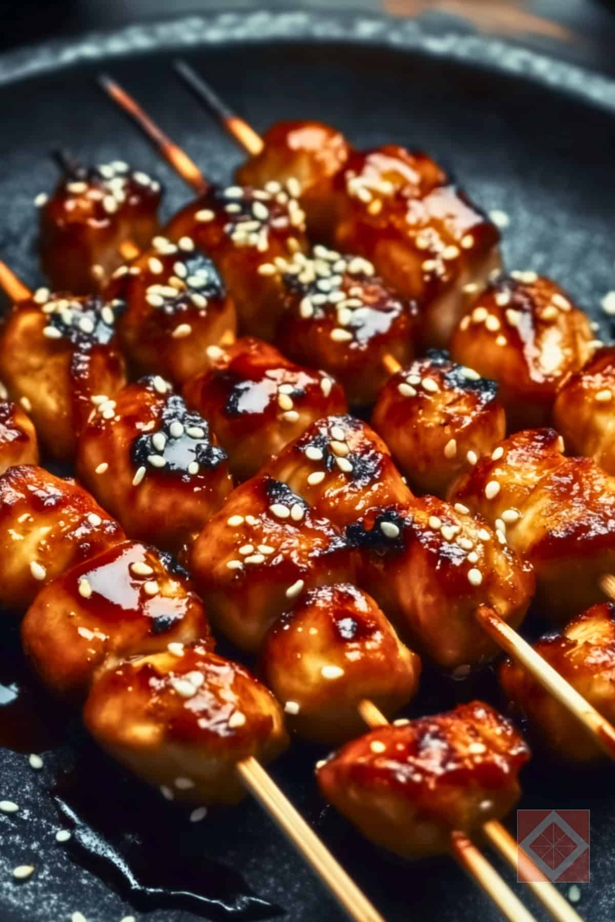 A Delicious, High-Protein Recipe for Chicken Skewers 3 A Delicious, High-Protein Recipe for Chicken Skewers - Teriyaki Chicken Skewers pin 1 midia