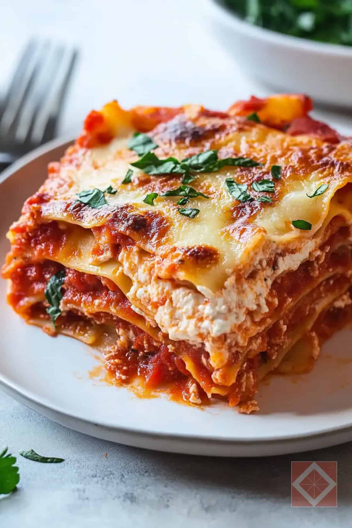 Easiest-Ever Tomato & Cheese Lasagna for Two One-Pot Recipe 2 Easiest-Ever Tomato & Cheese Lasagna for Two One-Pot Recipe - Tomato Cheese Lasagna pin 1 midia 1