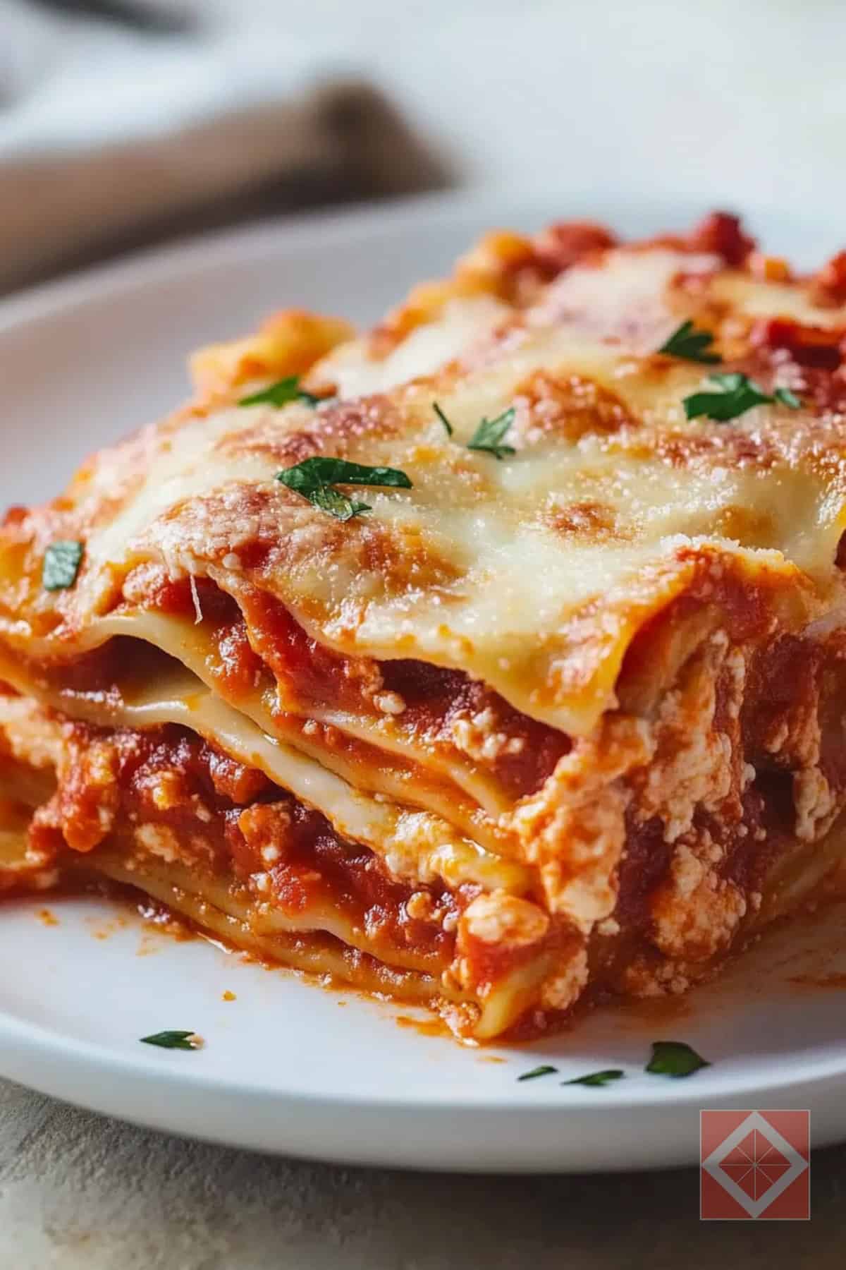 Easiest-Ever Tomato & Cheese Lasagna for Two One-Pot Recipe 3 Easiest-Ever Tomato & Cheese Lasagna for Two One-Pot Recipe - Tomato Cheese Lasagna pin 2 midia 1