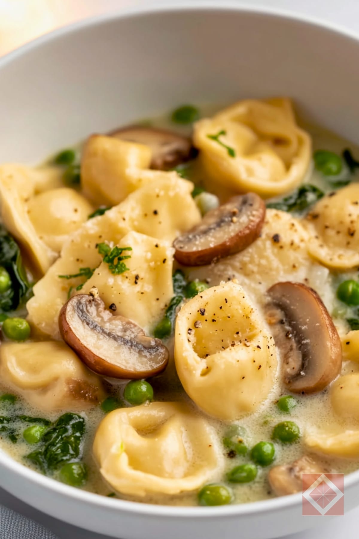 Creamy Tuscan Pasta in the Instant Pot 4 Creamy Tuscan Pasta in the Instant Pot - Tuscan Tortellini pin 2 midia