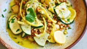 Vegan Courgette & Potato Salad for High-Protein Meals 1 Vegan Courgette & Potato Salad for High-Protein Meals - Vegan Courgette Potato Salad midia