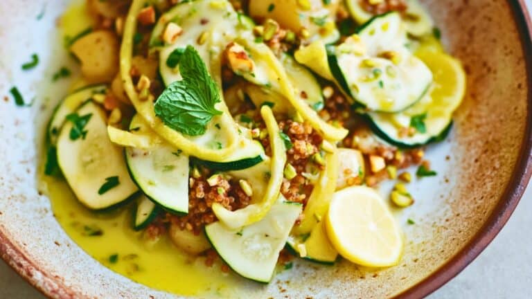 Vegan Courgette & Potato Salad for High-Protein Meals 5 Vegan Courgette & Potato Salad for High-Protein Meals - Vegan Courgette Potato Salad midia