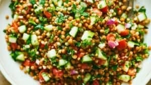 High-Protein Vegan Buckwheat Tabbouleh (Easy, Mediterranean-Inspired) 1 High-Protein Vegan Buckwheat Tabbouleh (Easy, Mediterranean-Inspired) - Vegan High Protein Buckwheat Tabbouleh midia