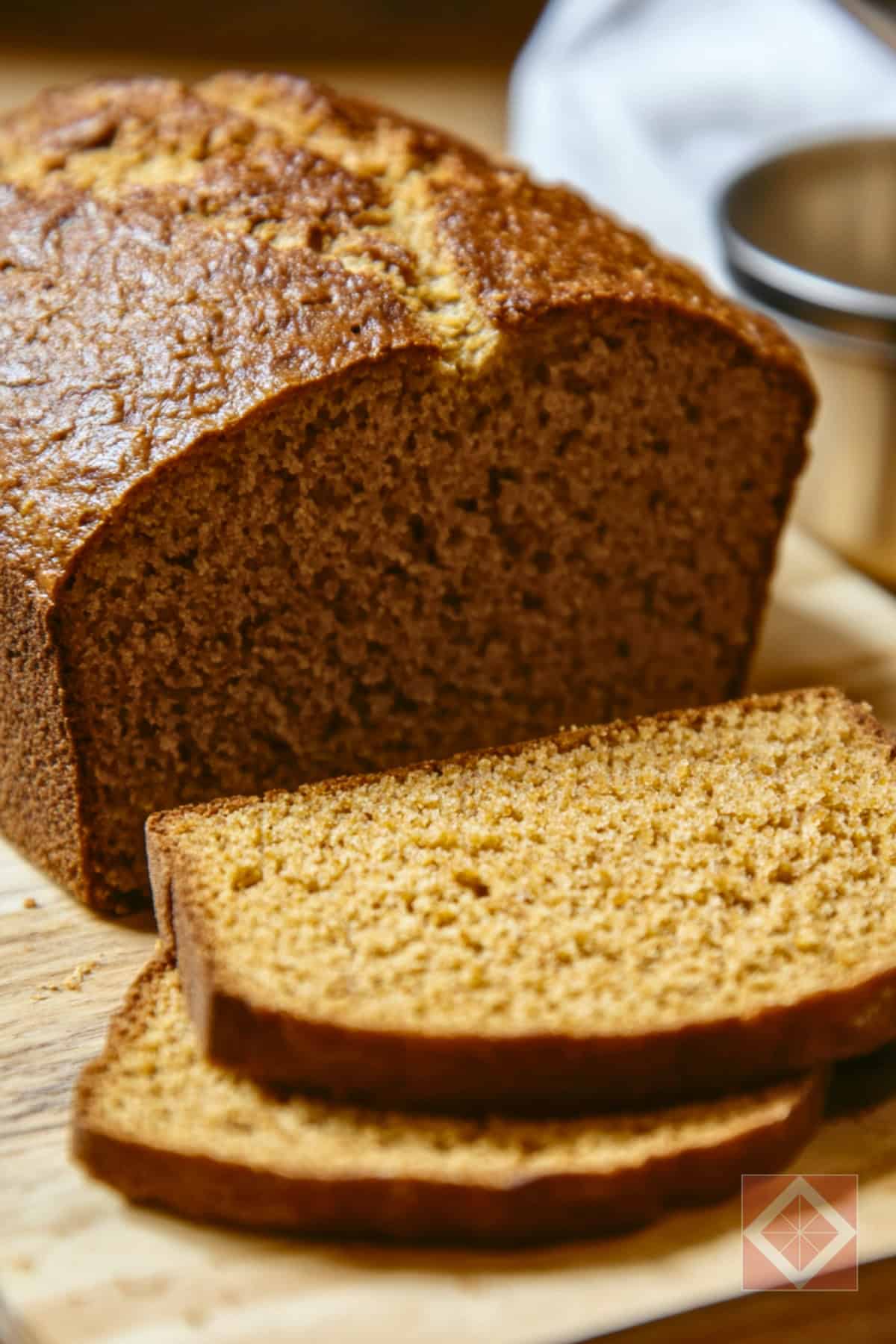 Anadama Bread: Sweet, Hearty & Perfectly Rustic - Anadama Bread pin 2 midia