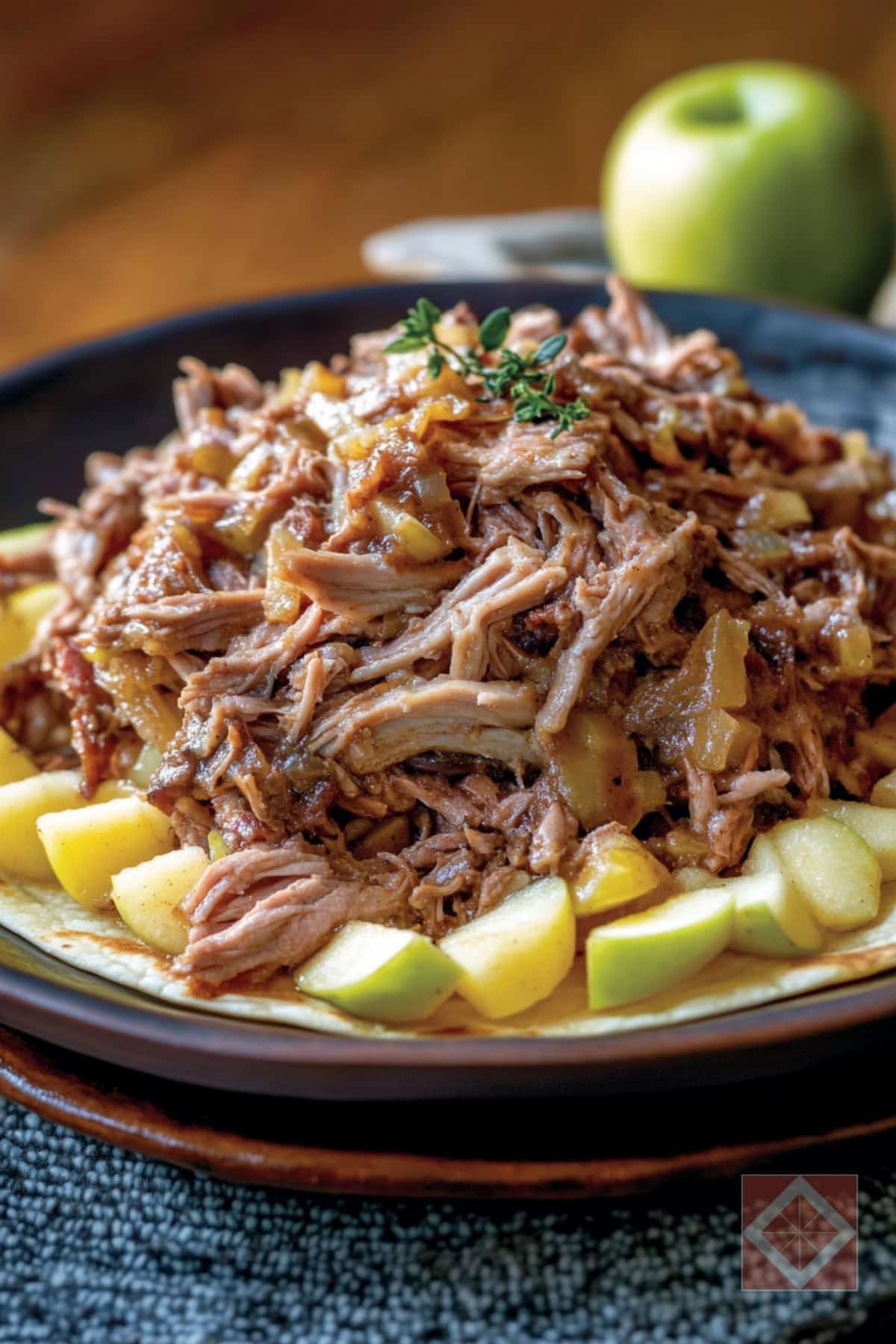 Carnivore-Style Slow Cooker Carnitas with Apple and Sage 3 Carnivore-Style Slow Cooker Carnitas with Apple and Sage - Apple Sage Carnitas pin 1 midia