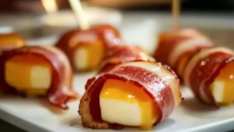 Bacon-Wrapped Cheese Bites Air Fryer Recipe for Appetizers 1 Bacon-Wrapped Cheese Bites Air Fryer Recipe for Appetizers - Bacon Wrapped Cheese Bites midia