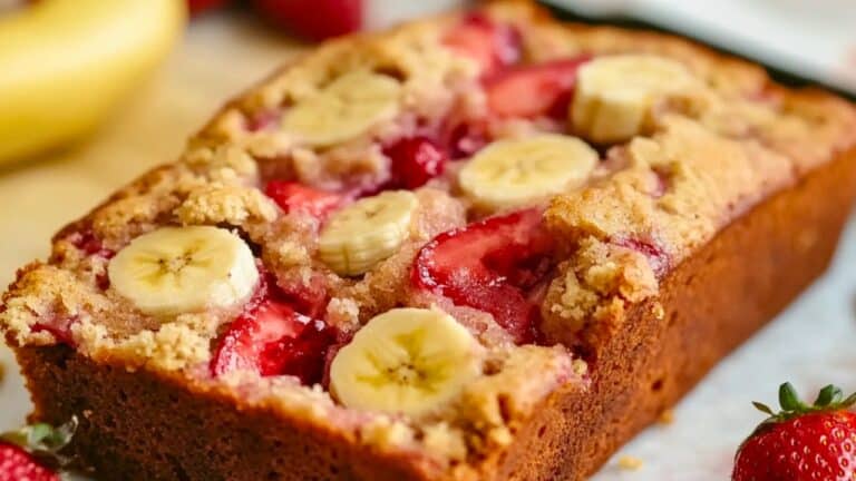 Guilt-Free Banana Strawberry Bread Healthy Dessert Recipe 9 Guilt-Free Banana Strawberry Bread Healthy Dessert Recipe - Banana Strawberry Bread midia