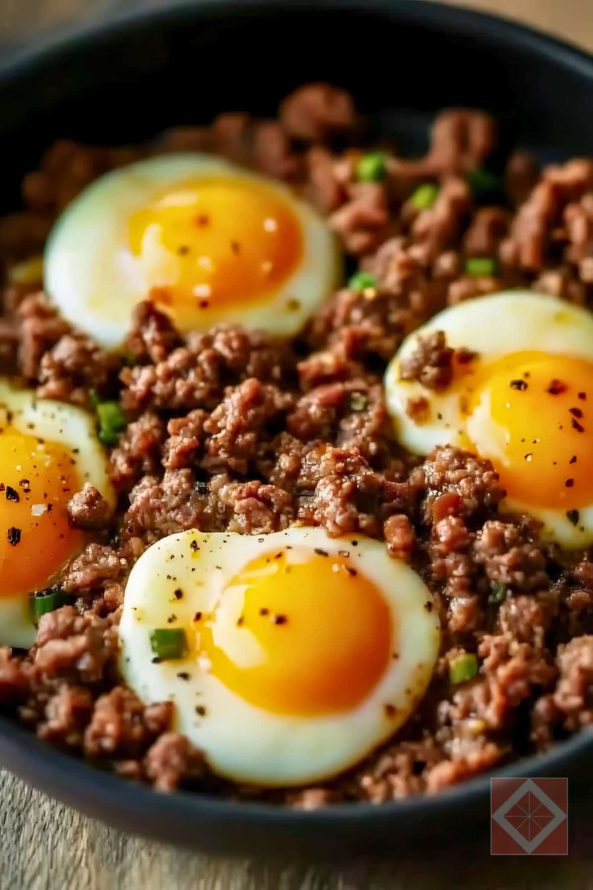 Easy Beef & Egg Air Fryer Recipe for Busy Mornings 3 Easy Beef & Egg Air Fryer Recipe for Busy Mornings - Beef Egg Air Fryer Recipe pin 1 midia