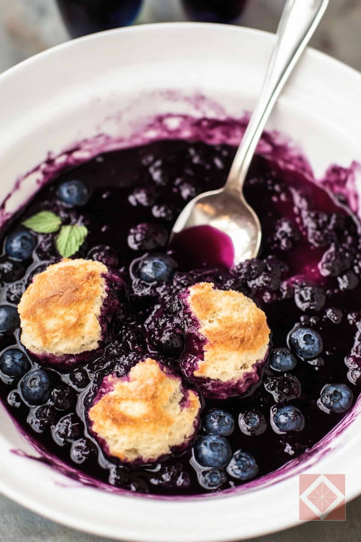 Blueberry Grunt One-Pot Recipe for a Simple Family Dessert 2 Blueberry Grunt One-Pot Recipe for a Simple Family Dessert - Blueberry Grunt pin 1 midia