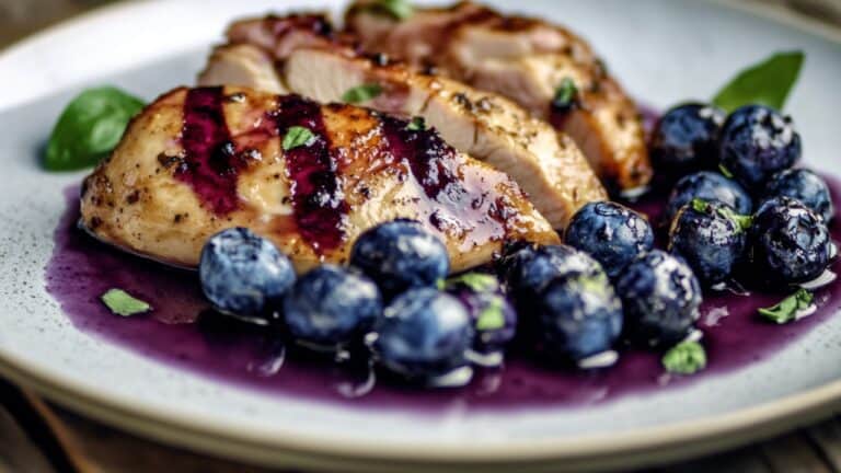 Carnivore-Optional Roasted Turkey with Balsamic-Blueberry Sauce 6 Carnivore-Optional Roasted Turkey with Balsamic-Blueberry Sauce - Blueberry Turkey midia