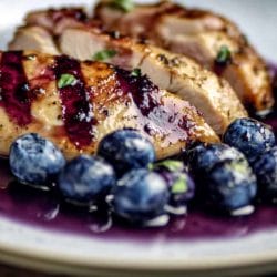 Carnivore-Optional Roasted Turkey with Balsamic-Blueberry Sauce 5 Carnivore-Optional Roasted Turkey with Balsamic-Blueberry Sauce - Blueberry Turkey midia