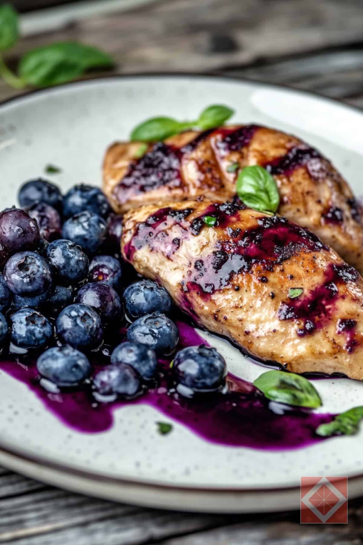 Carnivore-Optional Roasted Turkey with Balsamic-Blueberry Sauce 4 Carnivore-Optional Roasted Turkey with Balsamic-Blueberry Sauce - Blueberry Turkey pin 2 midia