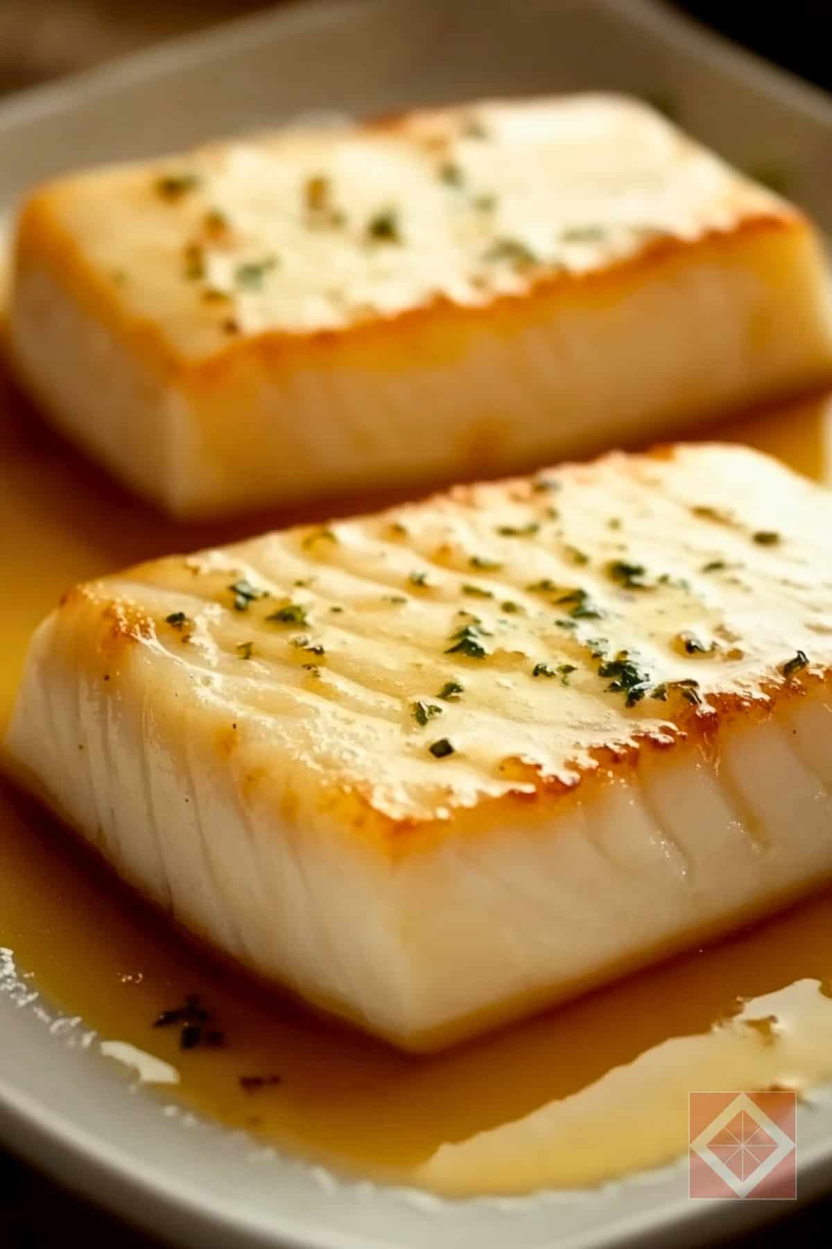 Perfect Butter-Basted Halibut Steaks Air Fryer Carnivore Recipe Made Easy 2 Perfect Butter-Basted Halibut Steaks Air Fryer Carnivore Recipe Made Easy - Butter Basted Halibut Steaks pin 1 midia