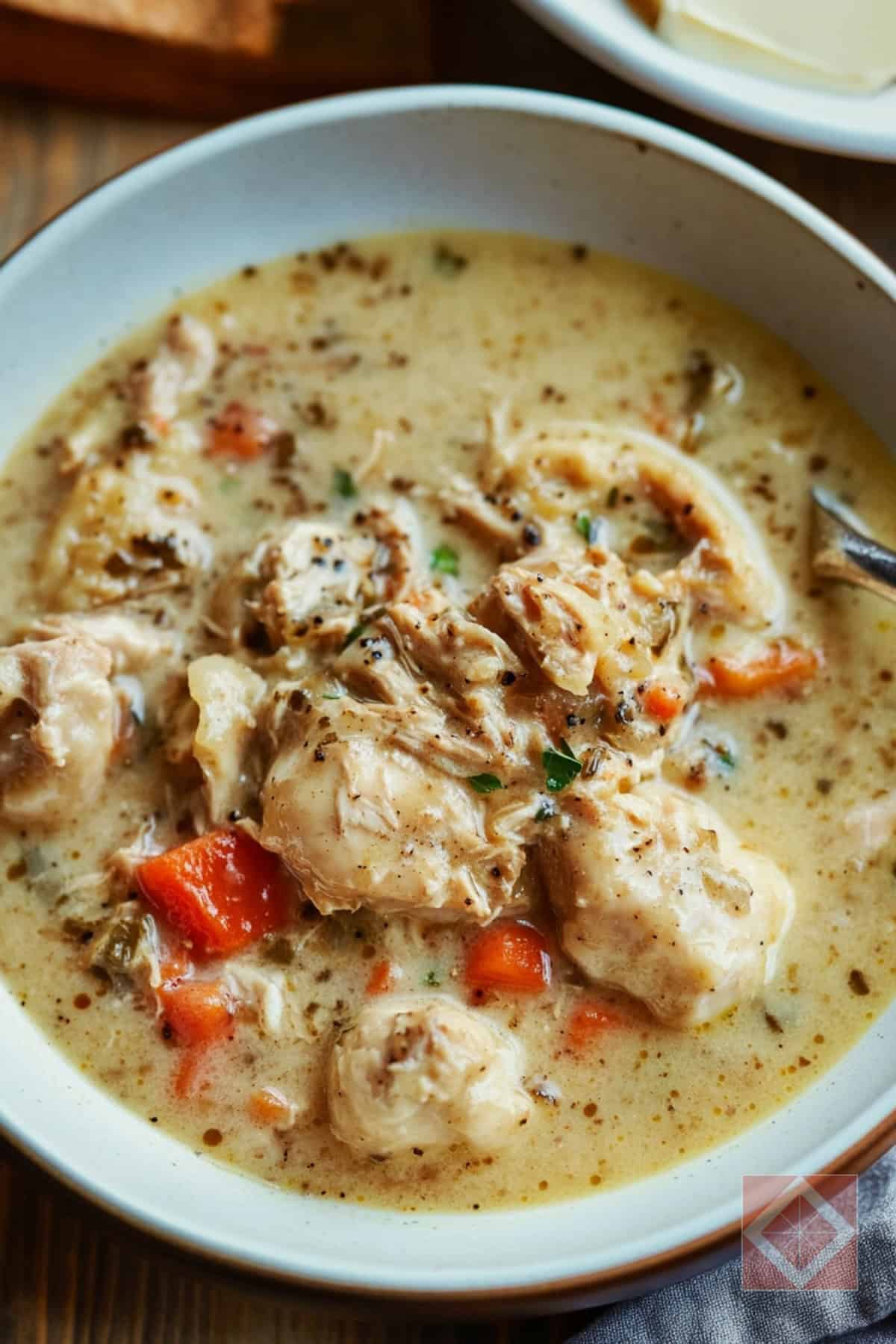 Chicken & Dumplings with a Flavorful Garlic Butter Boost 3 Chicken & Dumplings with a Flavorful Garlic Butter Boost - Chicken Dumplings with a Flavorful Garlic Butter Boost pin 1 midia