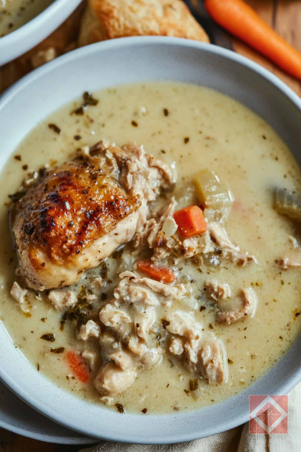 Chicken & Dumplings with a Flavorful Garlic Butter Boost 4 Chicken & Dumplings with a Flavorful Garlic Butter Boost - Chicken Dumplings with a Flavorful Garlic Butter Boost pin 3 midia