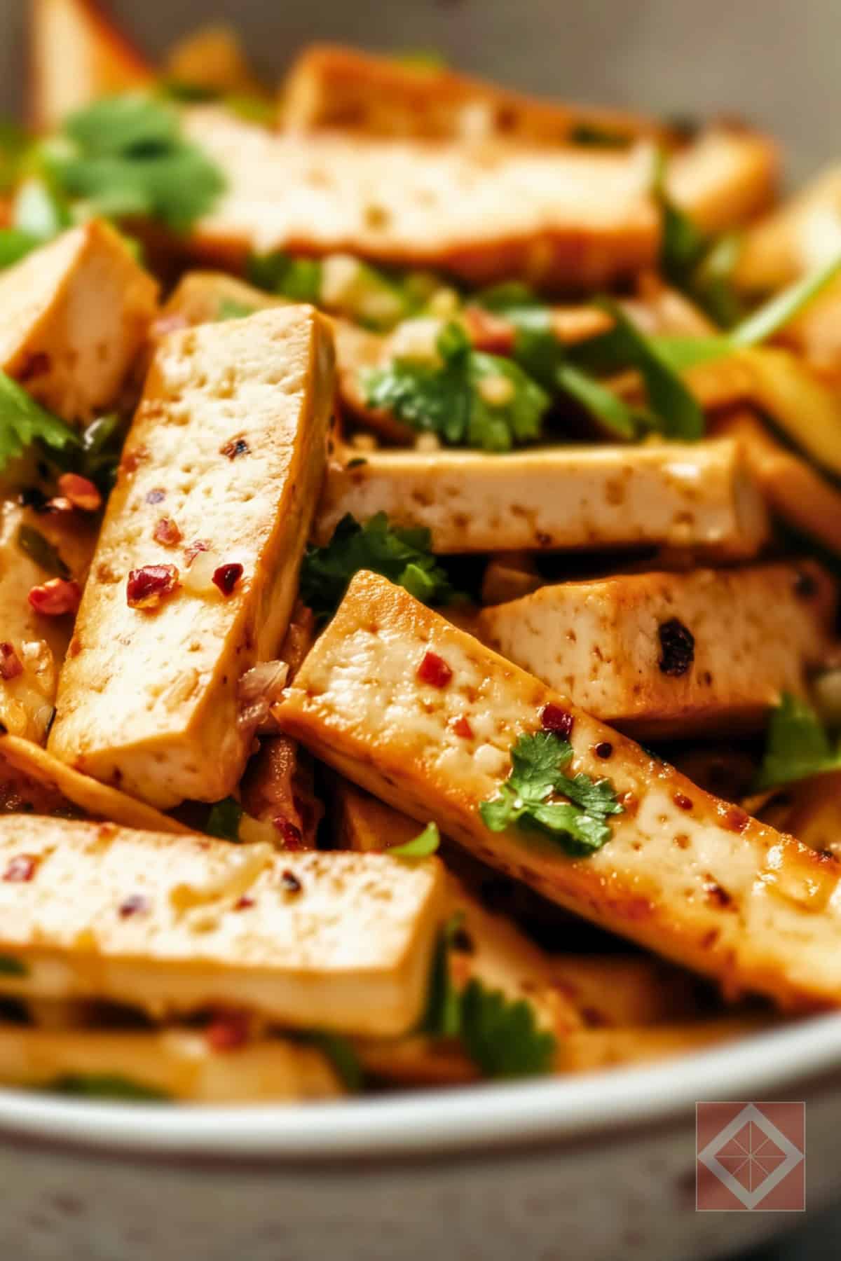 This 10-Minute Tofu Dish Saves Every Busy Night 5 This 10-Minute Tofu Dish Saves Every Busy Night - Chinese Cold Tofu Salad pin 3 midia