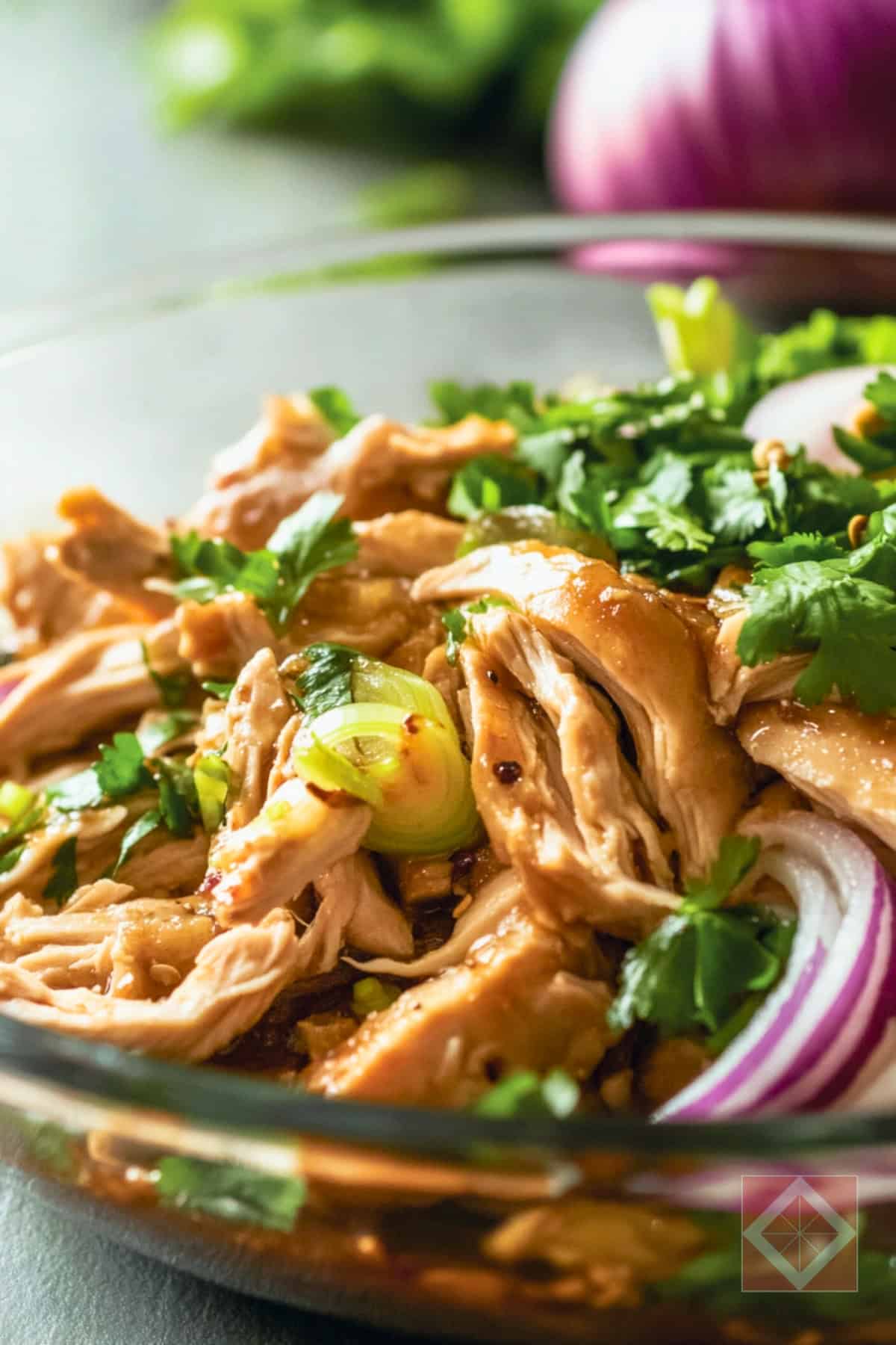 Chinese Chicken Recipe: Hand-Shredded Style 3 Chinese Chicken Recipe: Hand-Shredded Style - Chinese Hand Shredded Chicken pin 2 midia