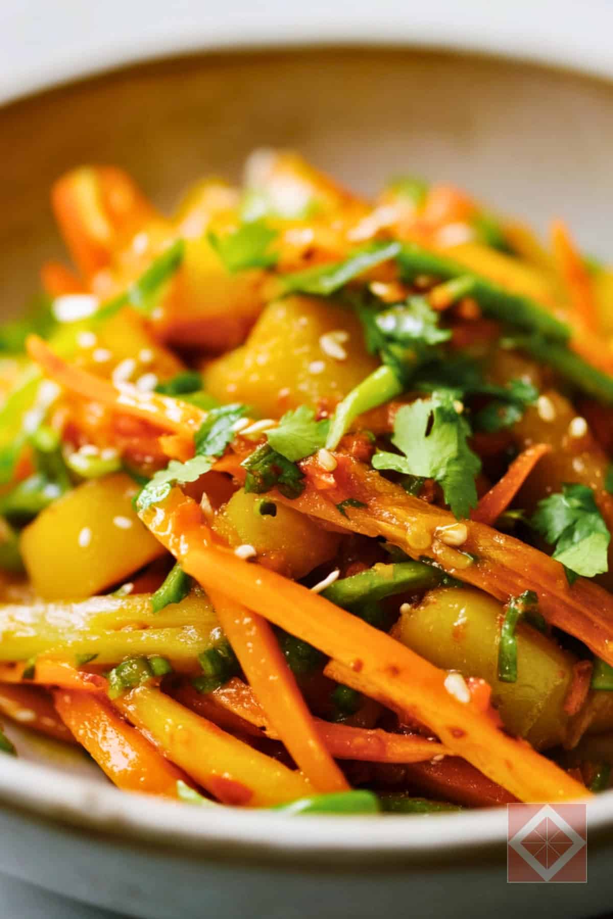 11 Easy Asian Appetizers That Taste Better Than Takeout 9 11 Easy Asian Appetizers That Taste Better Than Takeout - Chinese Potato Salad pin 1 midia