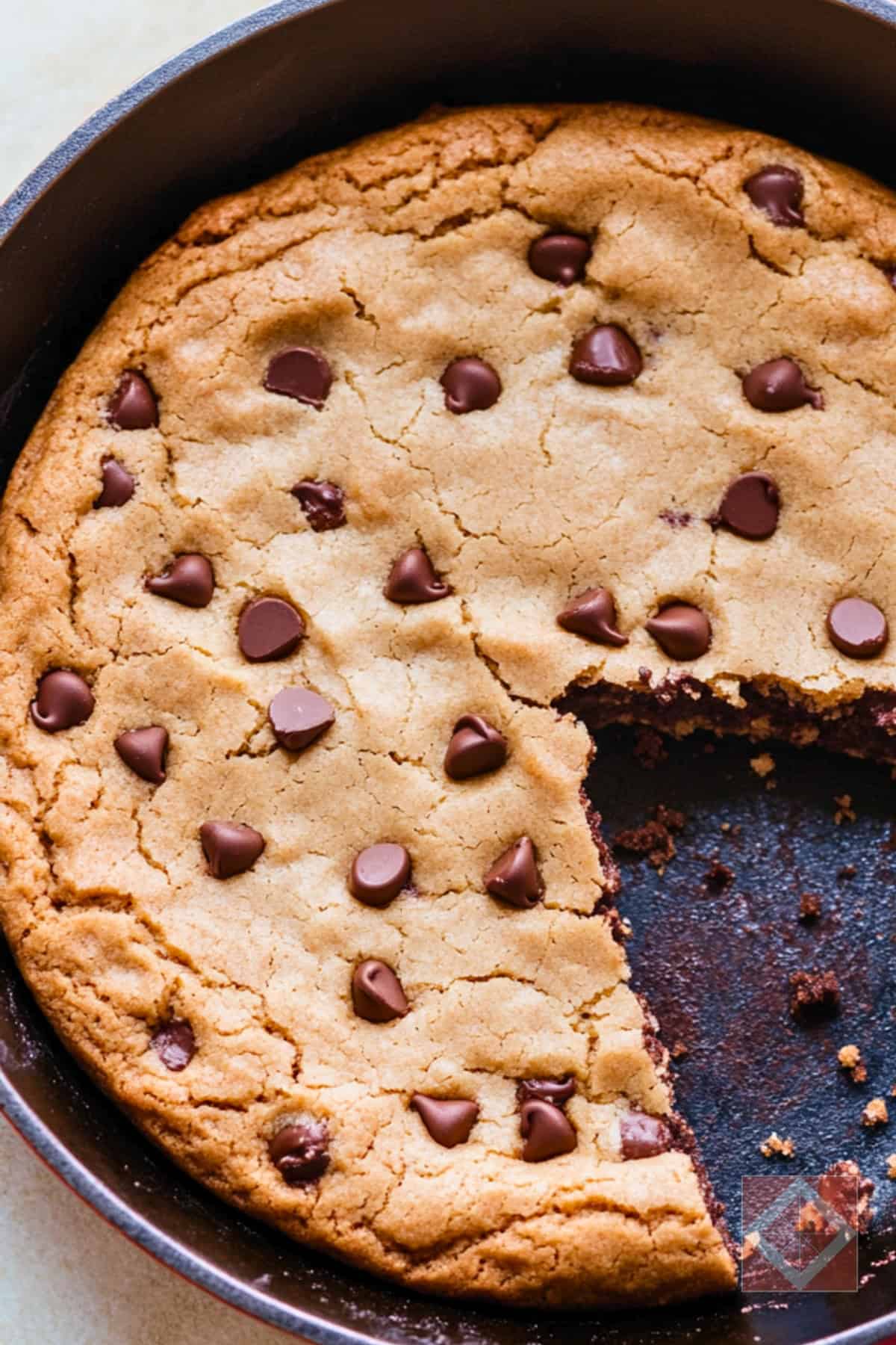 Chocolate Chip Skillet Cookie Recipe for Easy Baking 2 Chocolate Chip Skillet Cookie Recipe for Easy Baking - Chocolate Chip Skillet Cookie pin 1 midia