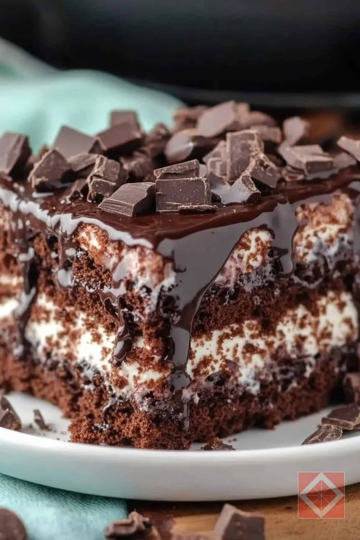 Old-Fashioned No-Bake Chocolate Icebox Cake Everyone Loves 4 Old-Fashioned No-Bake Chocolate Icebox Cake Everyone Loves - Chocolate Icebox Cake pin 2 midia