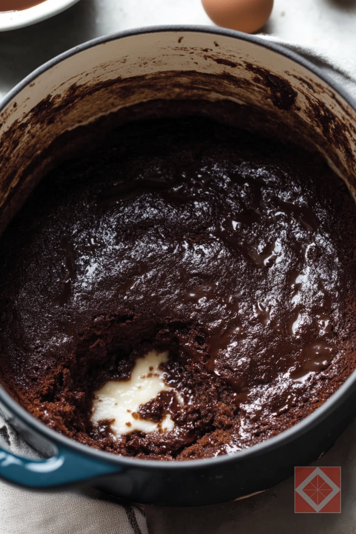 Easy Chocolate Lava Cake One-Pot Recipe That Melts in Your Mouth 4 Easy Chocolate Lava Cake One-Pot Recipe That Melts in Your Mouth - Chocolate Lava Cake pin 2 midia